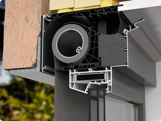 Ventilation + protection solaire - Fixvent® Mono AK EVO