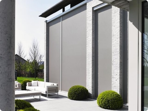 Le premier store de protection solaire résistant au vent - FIXSCREEN®