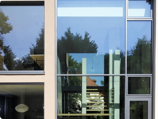 Fenêtres durables en aluminium au design attractif