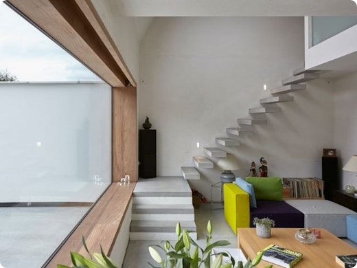 Met interieurbeton gaan tijdloos design en leefcomfort hand in hand.