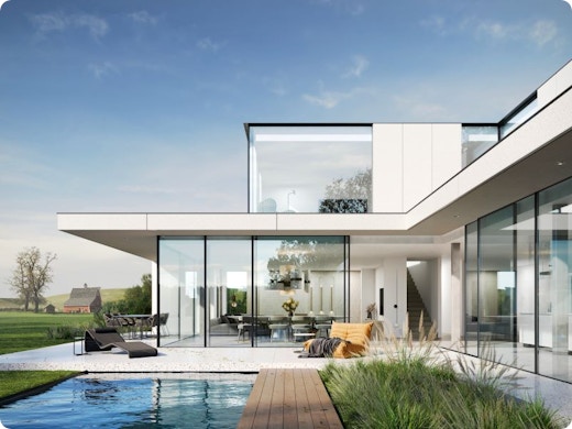 Paroi vitrée coulissante Miniline : look minimaliste, lumière maximale