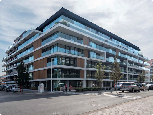 Natuurlijke ventilatie brengt optimaal wooncomfort in nieuwbouwproject The Green - Nieuwpoort