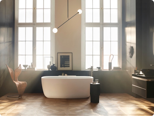 Aurena : première série de salles de bains du designer Antonio Citterio pour Duravit