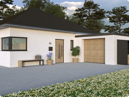 Harmonisez votre porte d'entrée et votre porte de garage