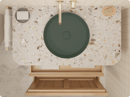 Badkamertrend 2024: groen in de spotlight