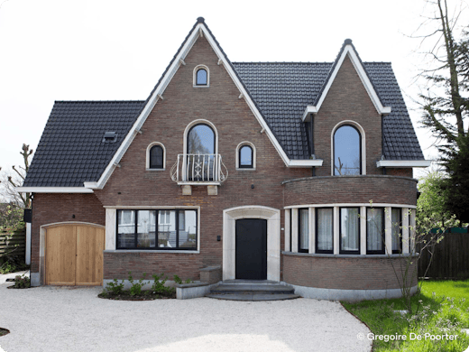 Architectenwoning in Dendermonde krijgt tweede leven met aluminium ramen en deuren