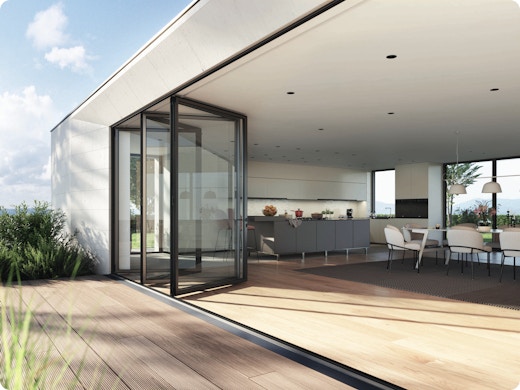 Déployez votre maison : créez de l'espace et de la lumière avec ces cloisons accordéon uniques
