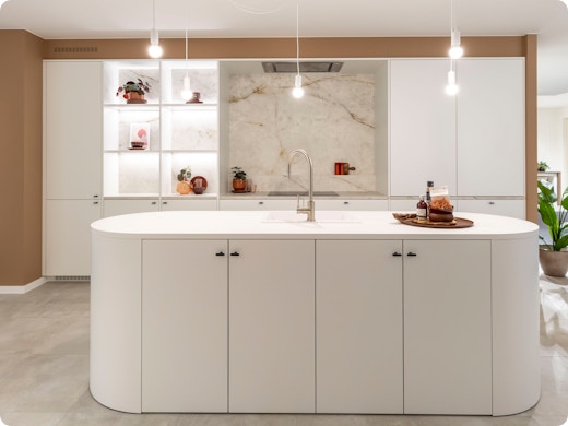 Van natuurlijke materialen tot organische vormen: dit zijn de keukentrends van 2026