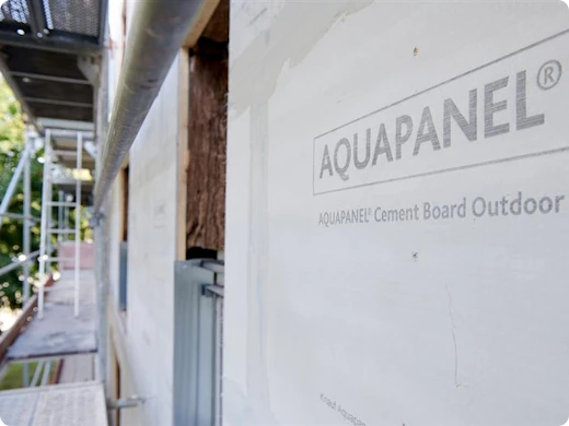 Knauf Aquapanel: de ideale bouwplaat voor natte ruimtes en buitengebruik