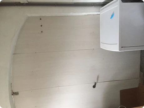 Hoe opening garage dichten?