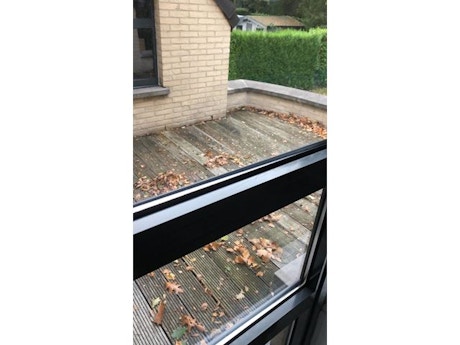 Hoe klein terras op 1ste verdiep aanleggen?