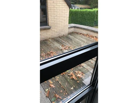 Hoe klein terras op 1ste verdiep aanleggen?