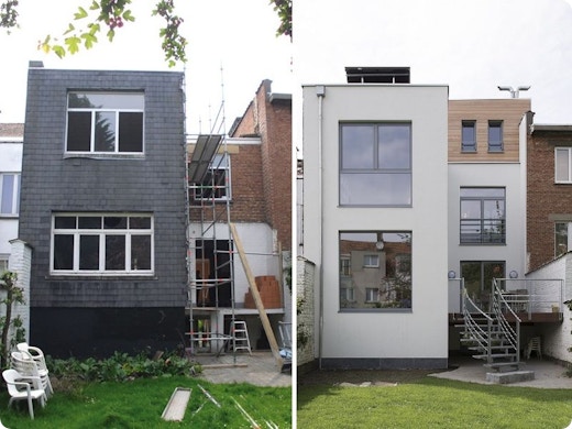 Meer licht en ruimte in Brusselse stadswoning in 10 maanden tijd