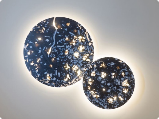 Un luminaire durable 100% belge fabriqué à partir des plastiques océaniques