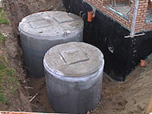 Bepaal de grootte van je regenwaterput