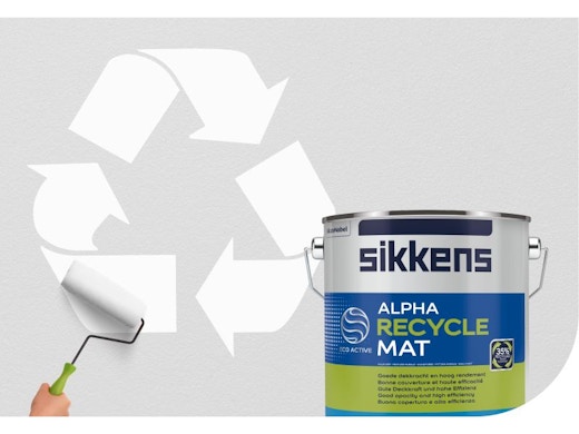 AkzoNobel introduit la peinture recyclée