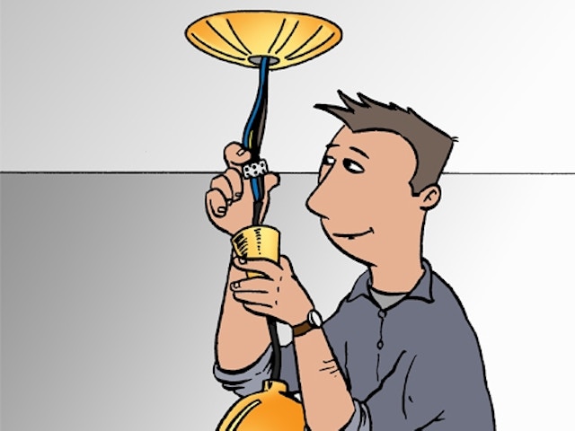 (Remp)placer un lustre