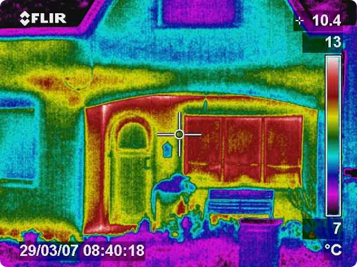 Grâce à l’infrarouge, détectez les points faibles de votre maison