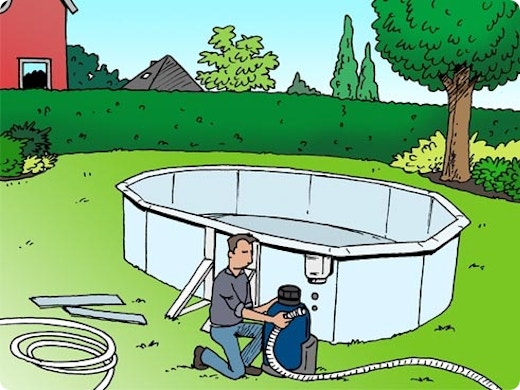 Klus: zelf een opbouwzwembad plaatsen