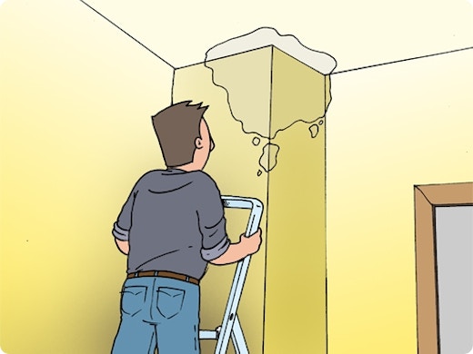 Vochtplekken verhelpen