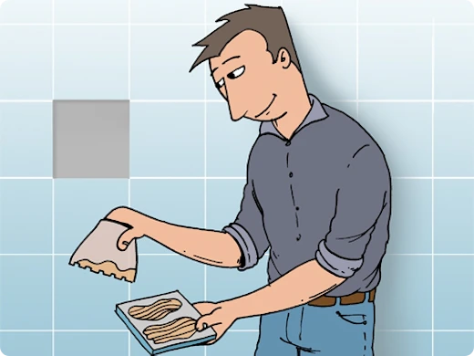 Beschadigde tegel herstellen