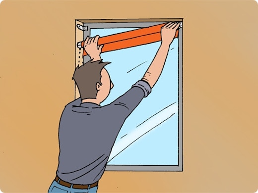 Placer des stores à enrouleur