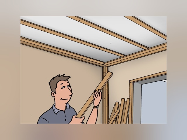 wand en plafondplanken plaatsen plafond livios