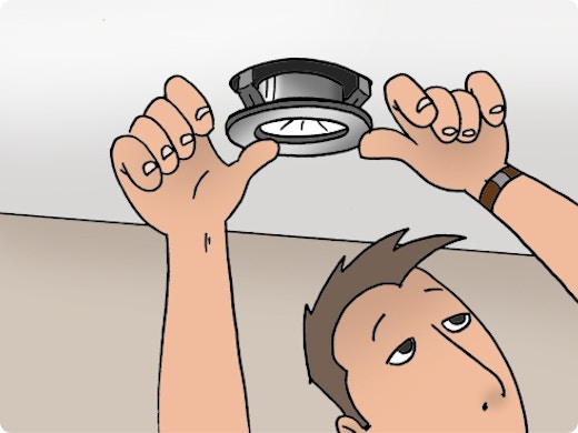 Installer des spots encastrables dans un faux plafond