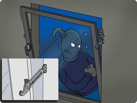 9791 raam beveiligen