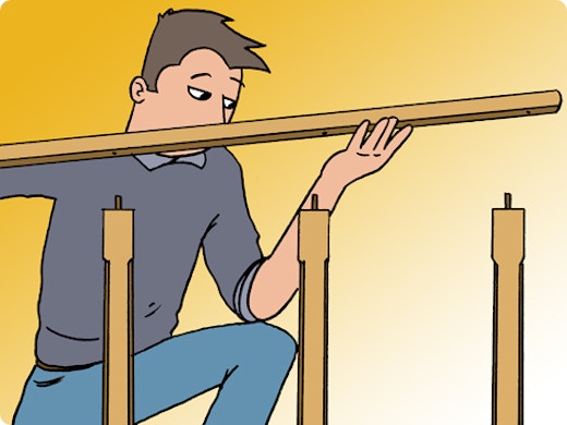 Fabriquer une balustrade