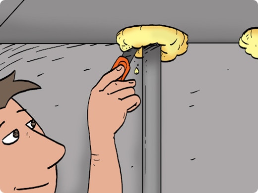 Appliquer correctement de la mousse PU