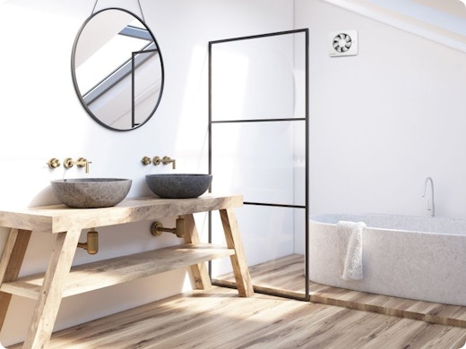 Klus: badkamerventilator plaatsen