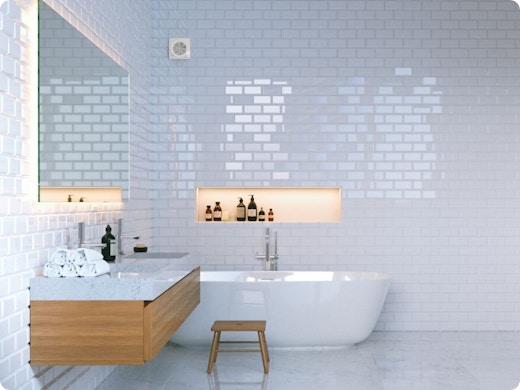 Deze badkamerventilator maakt komaf met vocht en slechte geuren