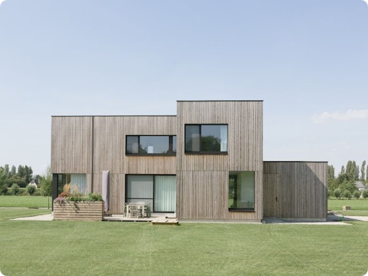 Een energiezuinige houtskeletwoning op maat: Karroo en Wouter geven bouwproces volledig uit handen