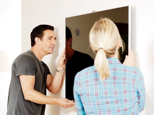 Voorwerpen bevestigen aan gyproc