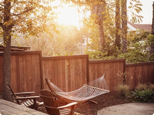 Tuinafsluiting: relaxen in complete privacy