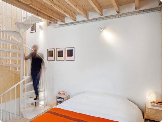 Binnenkijken: Lionel en zijn vriendin wonen in de hoogte