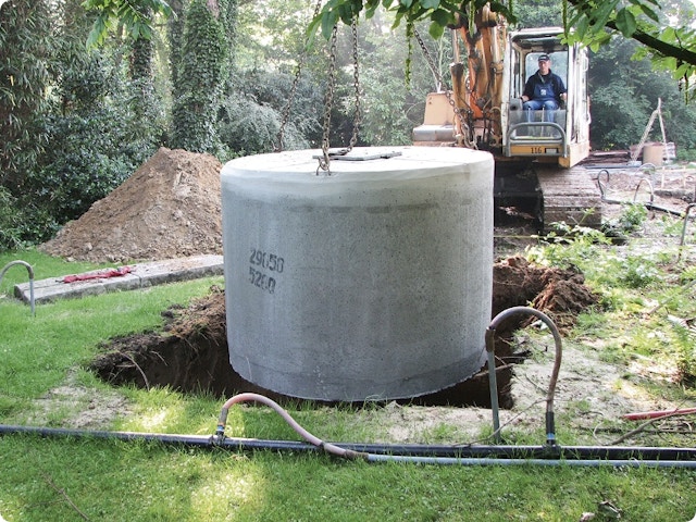 Dilemma: een regenwaterput plaatsen of niet?