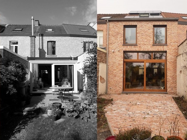 Renovatie Mechelse rijwoning: “Veel licht en ruimtegevoel zonder de oppervlakte te vergroten”