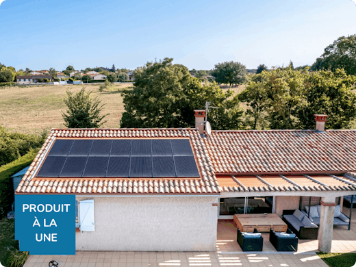Système photovoltaïque intégré dans votre toiture