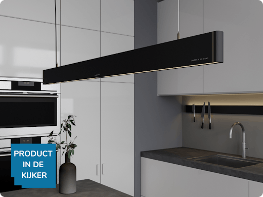 Deze hanglamp voor boven je keukeneiland bedien je met een handbeweging in de lucht