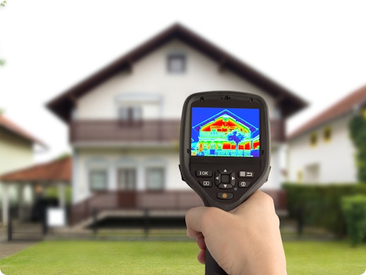 Spoor de zwakke plekken van je huis op met een infraroodcamera