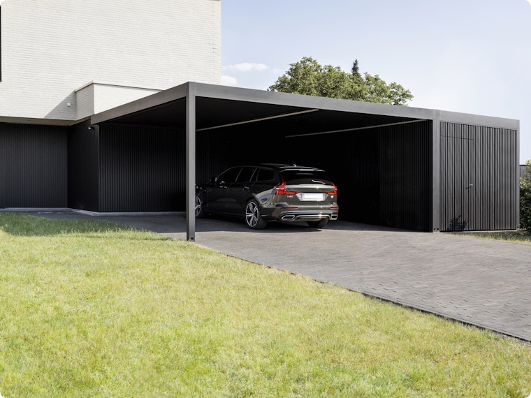 Deze beslissingen moet je nemen als je een carport plaatst