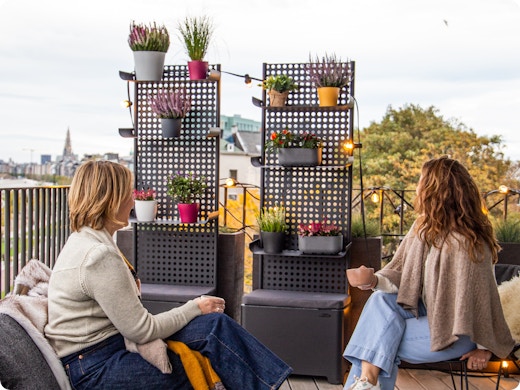 Terrasafscherming: in een wip meer privacy