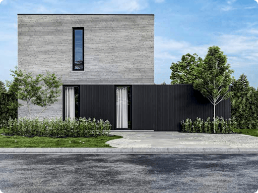 Ce qui rend une maison moderne si reconnaissable : lignes épurées, lumière et toit plat