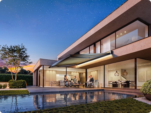 In de kijker: duurzame zonwering op zonne-energie zorgt voor schaduw én licht