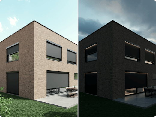 In de kijker: awardwinnende zonwering met ledverlichting