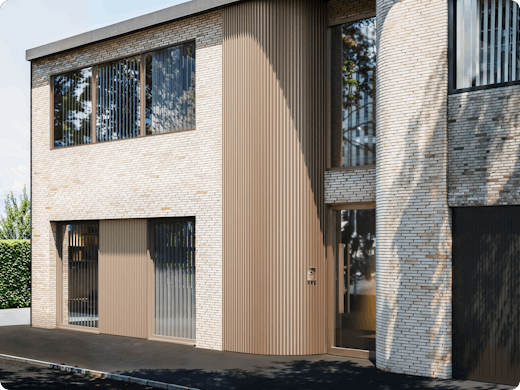 À la une : bardage de façade en aluminium en 4 styles