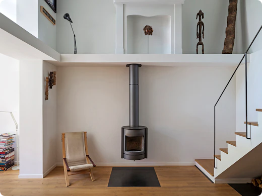 En images : Une maison sculptée de l'intérieur