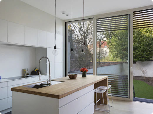 En images : Grande extension ouverte sur le jardin